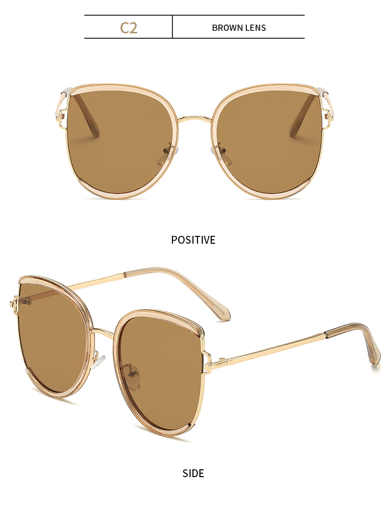 Quality sunglass retro designer colorful lens low cost Super X Studio